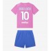 AC Milan Rafael Leao #10 Barnkläder Tredje matchtröja till baby 2023-24 Kortärmad (+ Korta byxor) Billigt